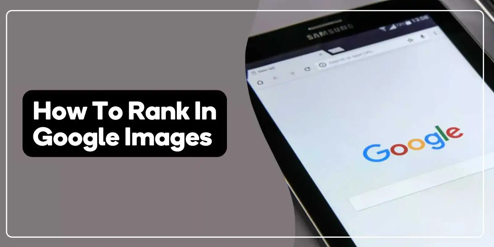 How to Rank in Google Images